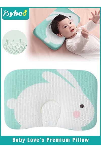 BYBEO وسادة نوم للرضاعة الطبيعية للأطفال حديثي الولادة والأولاد والبنات الصغار، وسائد تشكيل قابلة للتهوية متعددة الوظائف