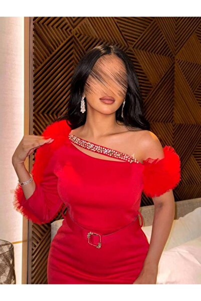 alestafham Elegant soft two-tone evening dress