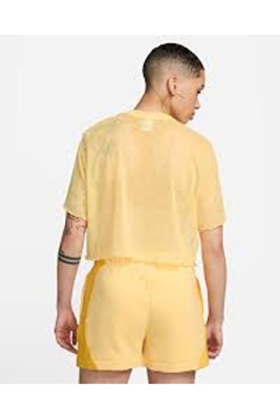 Nike Tricou W Nsw AIR AOP MESH SS CROP top