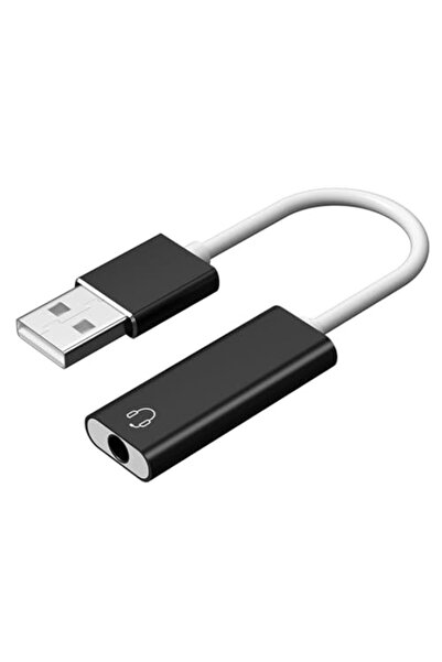 Leonpro USB External Sound Card 7.1Ch 3.5mm Headphone with Microphone Single Port Input