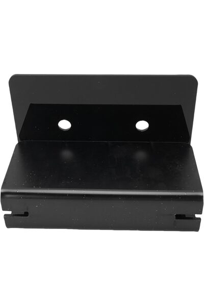 Slasa Acrylic Toothbrush Holder (17×12×8 cm) Wall Mounted Organizer, Black, Cable & Bathroom