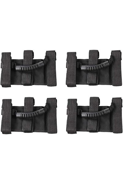 Savadicar مقابض قضيب التدحرج لسيارة جيب رانجلر (أسود)