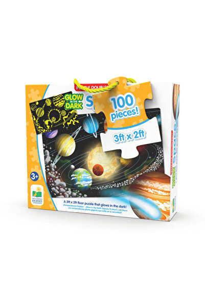 The Learning Journey Glow-in-the-Dark Space Puzzle