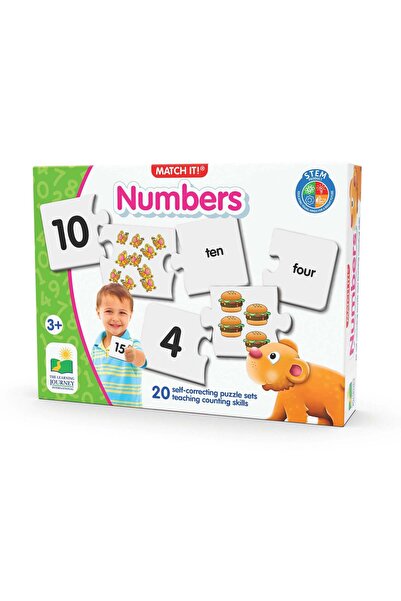 The Learning Journey Match the Numbers Puzzle - Eng