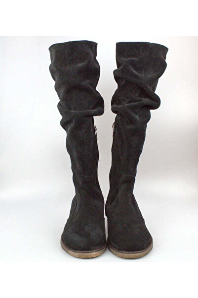 VersoShoes Genuine leather boots with low sole 8020