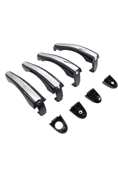Generic ZZCSZ 826513L000 Set of 4 Exterior Door Handles Compatible with 2006-2011 Hyundai Azera