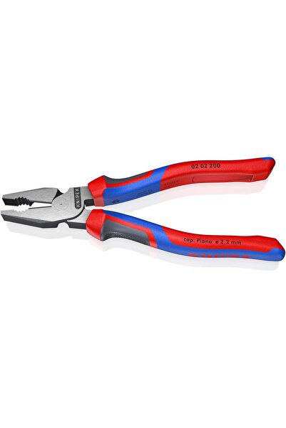 Knipex High Leverage Combination Pliers, Multi-Component (202200), 8 in