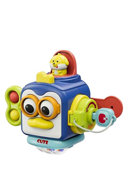 Arabest Montessori Baby & Toddler Toys, Travel Activities Busy Board Cube, Baby Gifts for 12 18 Month