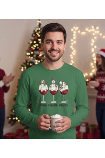 The Luma Atelier Christmas T-shirt - Drink, Drank, Drunk