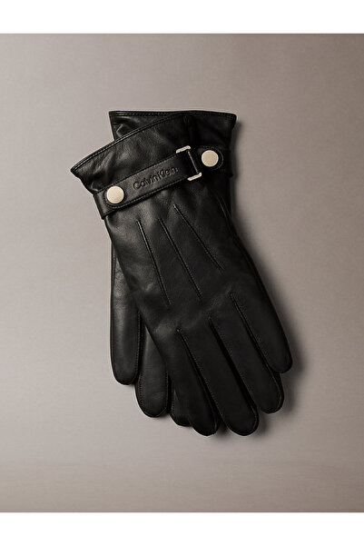 Calvin Klein Erkek Siyah Eldiven