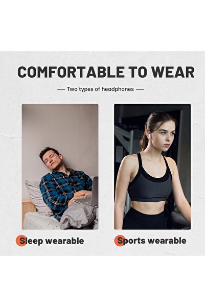 Generic Wireless Bluetooth Headset,Tiny Size Invisible Earbuds,Sleep and Sports Earphones Set, 2 Pairs, Mini