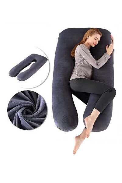 Arabest U-Shape Maternity Pillow with Removable Cover, Full Body Pillow for Pregnant Women, 70*130cm