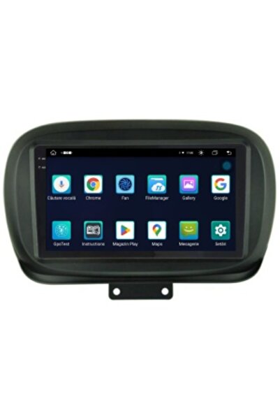 Piloton Dedicated Navigation for Fiat 500X (after 2014) - 2K, 4GB, 64GB, Octa-Core