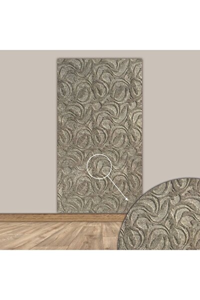TİNK 3D Kendinden Yapışkanlı Akustik Keçe Panel Modern Desenli 52x98 cm 2 Ade...