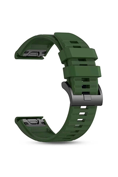 CaseOnn ساعة جارمن تاكتكس 8 - 51 ملم، تعمل بالطاقة الشمسية، حزام سيليكون بديل...