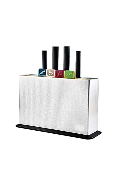 Arabest مجموعة لوح تقطيع وسكين مع حامل، أدوات منزلية ذكية