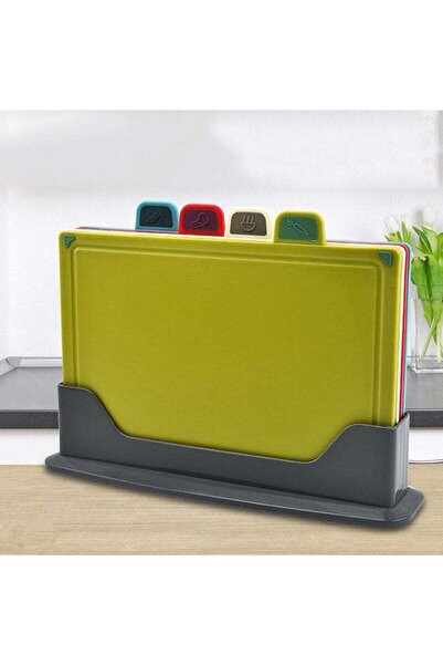 Arabest ألواح تقطيع للمطبخ، حصيرة تقطيع للحوم والخضروات، لوح تقطيع بلاستيكي آ...