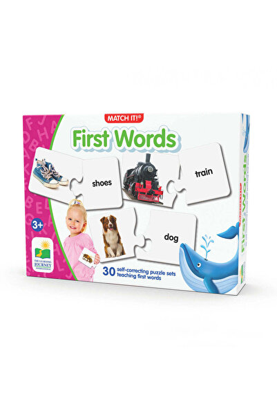 The Learning Journey Match the First Words Puzzle - Eng