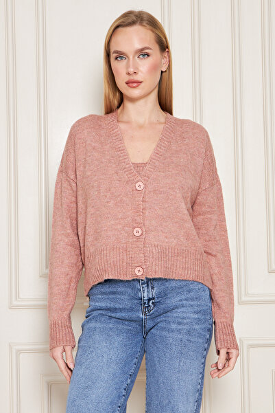 GND Women's Strap Tank-Cardigan 2-Piece Knitwear Set