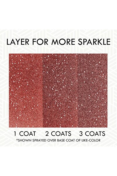 Generic Rust-Oleum 268045 Specialty Glitter Spray, 10.25 Ounce (Pack of 1), Red