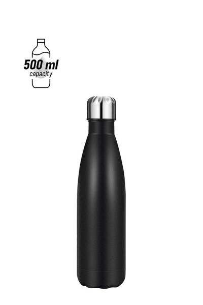 Gonice Stainless Steel Water Bottle 500ml Double Walled Vacuum Flask with Pou...