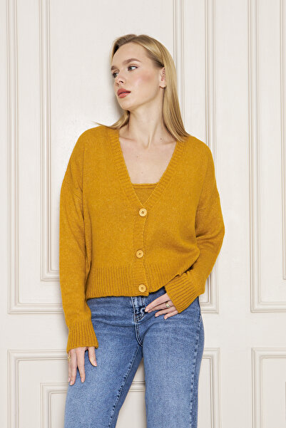 GND Women's Strap Tank-Cardigan 2-Piece Knitwear Set