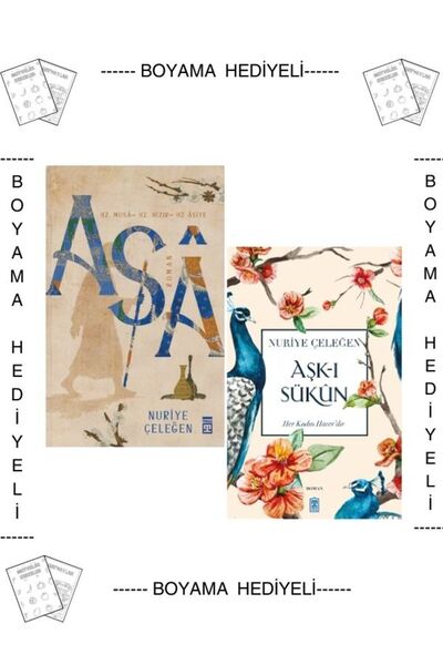Timaş Yayınları Boyamalı- Asa (Hz. Musa Hz Asiye Hızır Hz. Şuayb ) - Aşkı Sük...