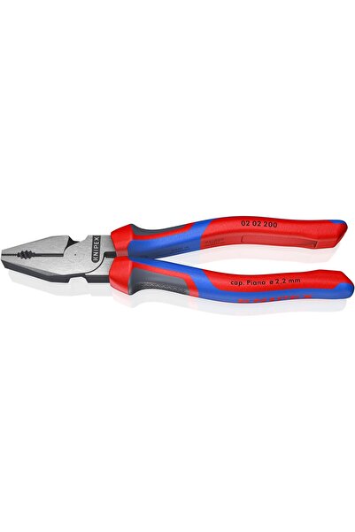 Knipex High Leverage Combination Pliers, Multi-Component (202200), 8 in