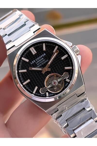 Lee Cooper Automatic Movement Prx Case Italian Bracelet Gift 5 Atm Men's Wristwatch Ot.L08229.340