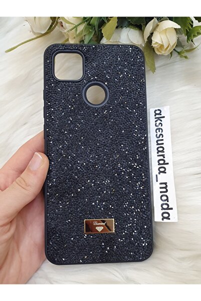 ZB Aksesuarda Moda XİAOMİ REDMİ 9C Uyumlu Lüks Swrovski Taşlı Kılıf