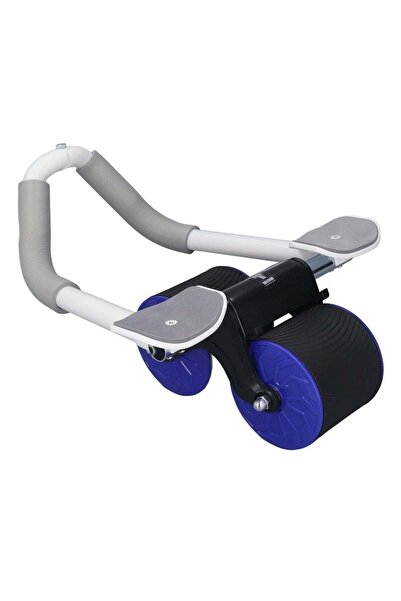 Gonice Automatic Rebound Abdominal Wheel with Intelligent Display (Blue)