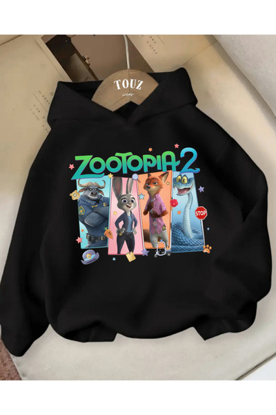 Touz Moda Young Zoo 3 Thread Thick Sweet Hoodie