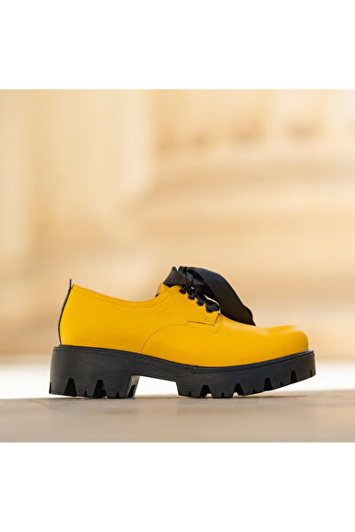 CONDUR by alexandru Women's Lace-Up Shoes Renate Yellow - 36
