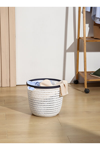 Lawazim Round Storage Basket Set 3pc 31x26.5cm - Multicolor Home Organizer