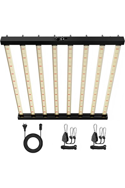 NO BRAND 800W LED Plant Grow Light, Dimmable Full Spectrum