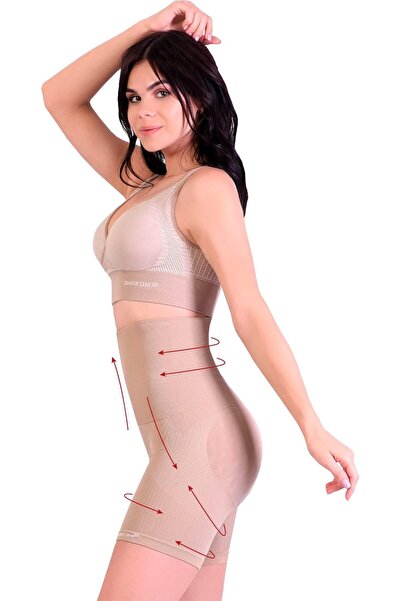 Sankom Patent Classic Shaper - Women's Thigh Slimmer (XL, Beige)