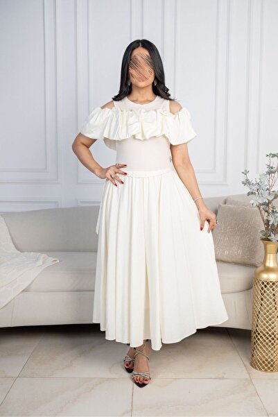 SELSAL soft midi dress