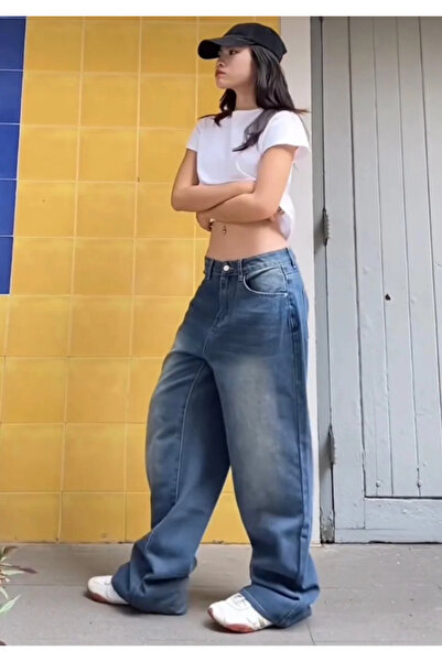 KOTOLOG Unisex Straight Leg Classic Jeans