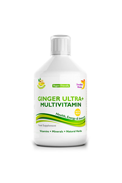 Swedish Nutra Ginger ULTRA+ Multivitamins, 500 ml,