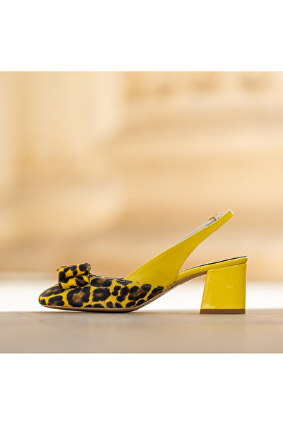 CONDUR by alexandru Women's Sandals Made of Natural Leather Joy Yellow - 36