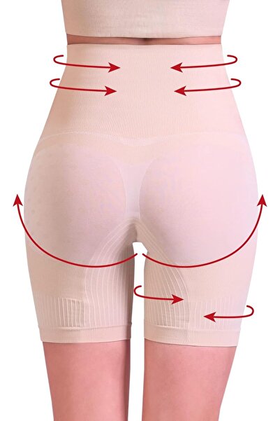 Sankom Patent Cooling Effect Short Shaper - High Waist Body Shaper Shorts