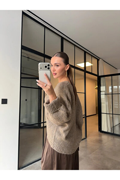 My Blog Mink Boat Neck - 4338