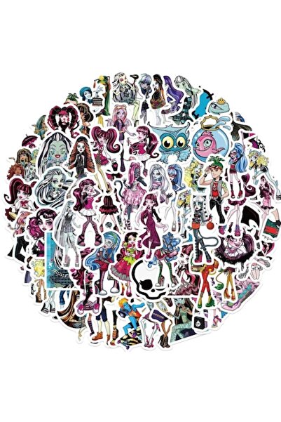 OEM Set de 70 de autocolante decorative Monster High, rezistente la apă și so...