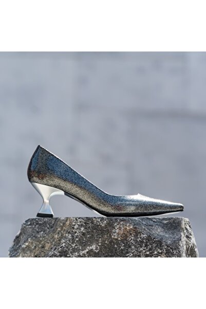 CONDUR by alexandru Women's Shoes Hourglass Heel Roanna Argento - 37