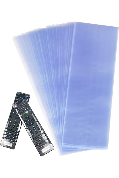 Generic KASTWAVE 100 Pack Transparent Heat Shrink Wrap Bags for Remote Contro...