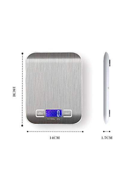 CIMIA Electric Digital Food Scale,Gram Scale Multi-Functional Kitchen Scale,LCD Display weighing scale
