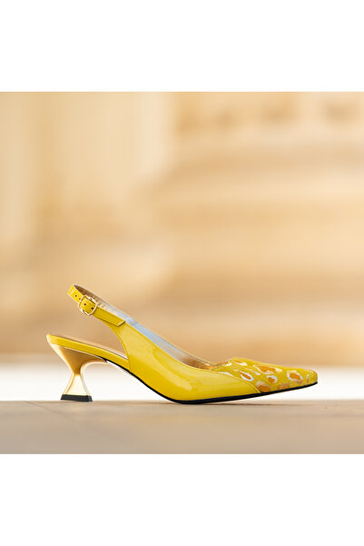 CONDUR by alexandru Women's Sandals Made of Genuine Leather Shiana Yellow - 37