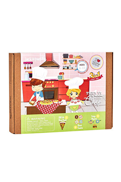 jack in the box Trusă de lucru 3 în 1 pentru micul bucătar