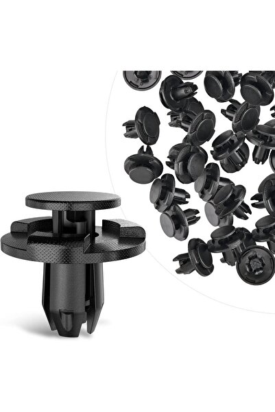 GOOACC 50Pcs Push-type Engine Cowl Bumper Fender Clips (Fits Nissan/Infiniti/...