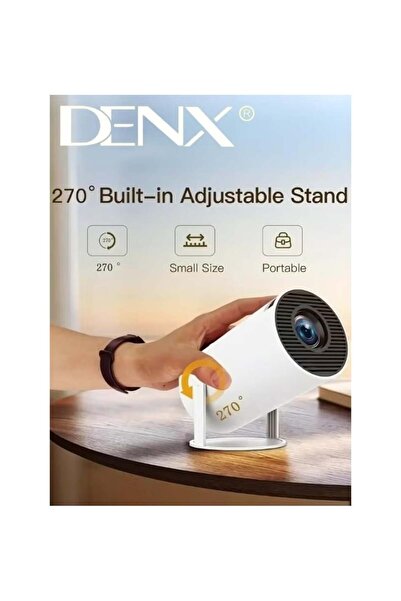 Denx Smart ortable Projector DX 3636